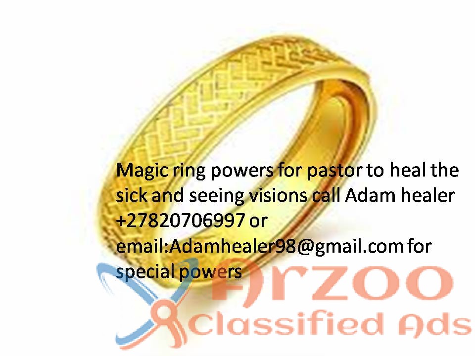 Magic ring for pastors to perform miracles