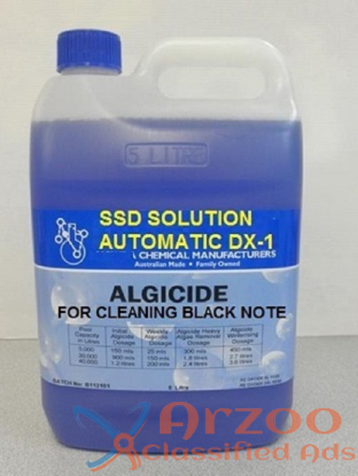 SSD SOLUTION CHEMICALS