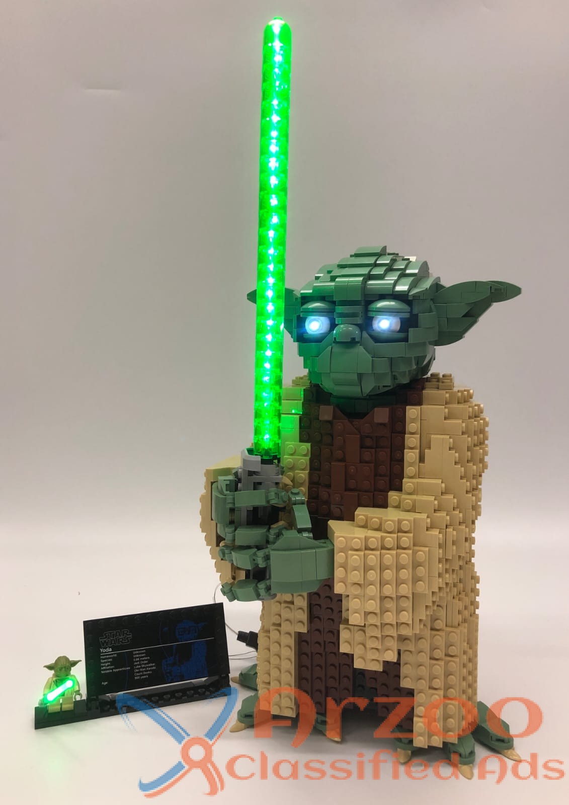 LED Lighting Kit For LEGO YODA 75255