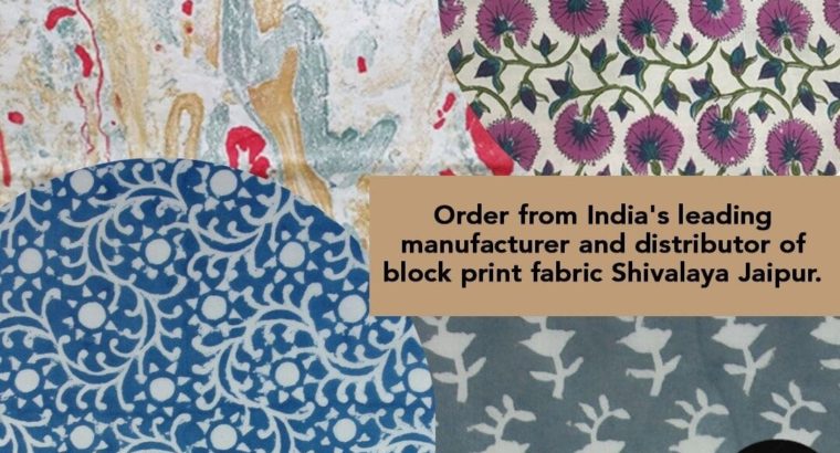 Block Print Cotton Fabrics