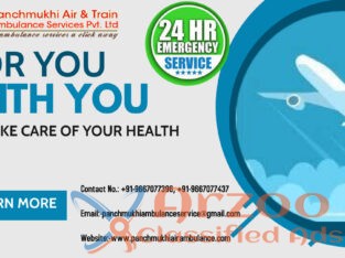 ICU Upgraded Emergency Air Ambulance in Jamshedpur