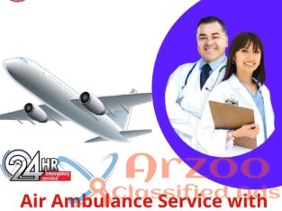 Avail Domestic Air Ambulance Service in Dibrugarh