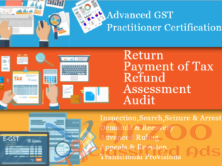 Join GST Course in Delhi, Najafgarh, SAP, Tally