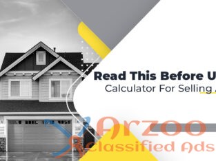 Calculator For Selling A House