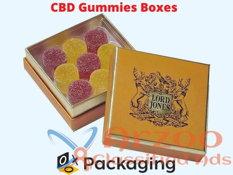 Custom CBD Gummies Boxes | OXO Packaging