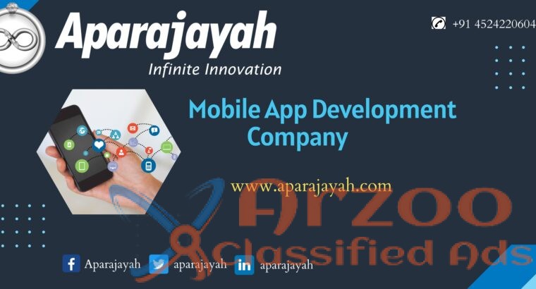 Mobile App Development Company – Aparajayah