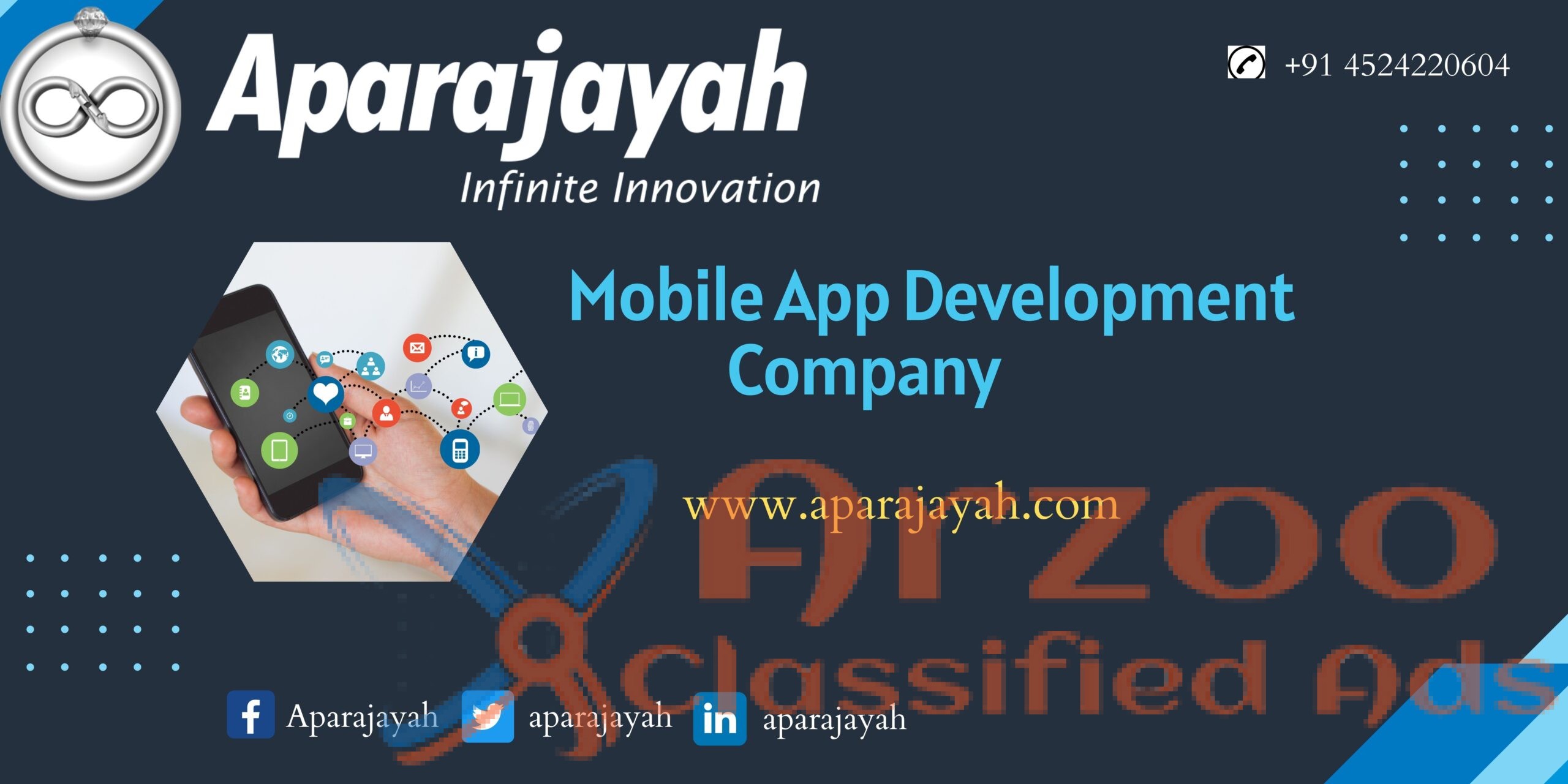 Mobile App Development Company – Aparajayah