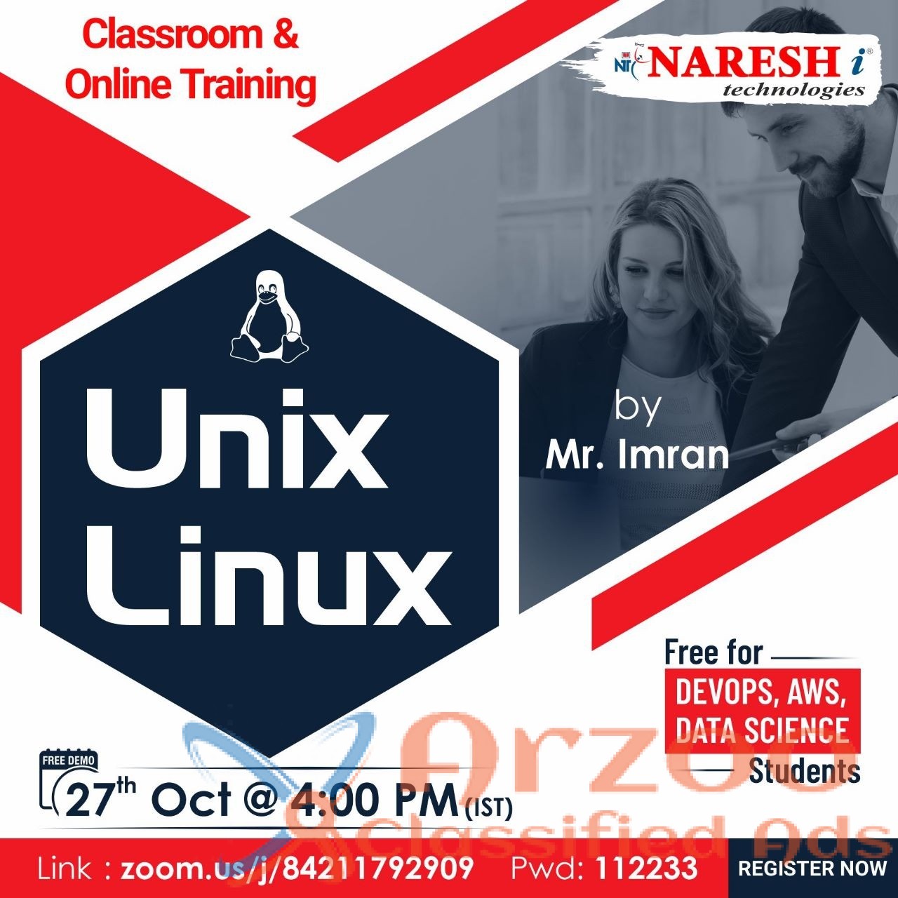 👉Attend Free Demo on UNIX / LINUX Training by Mr.