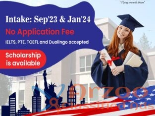 Apply Now Intake Sep-23 & Jan-24 US University