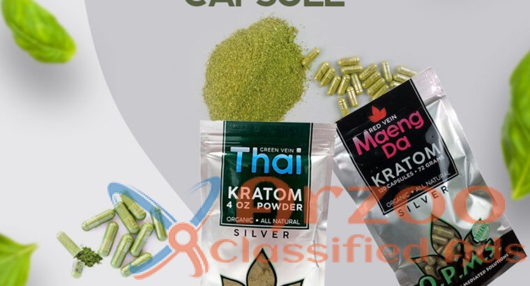 Buy OPMS Kratom Powder and Capsules Online at Krat