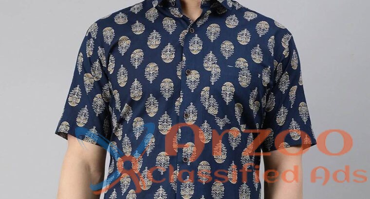 Cotton Printed Shirt Manufacturer and Wholesaler.