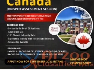 Want to Study in Canada? September 2023 Intake