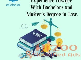 Become an Experience Lawyer With Bachelors and Mas