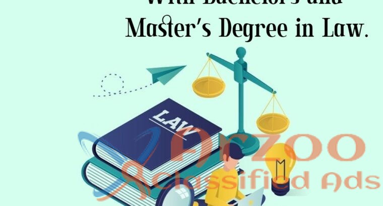 Become an Experience Lawyer With Bachelors and Mas