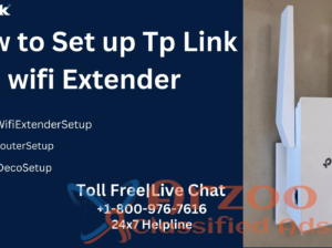 How to setup Tp Link Wi-Fi extender | +1-800-487-3