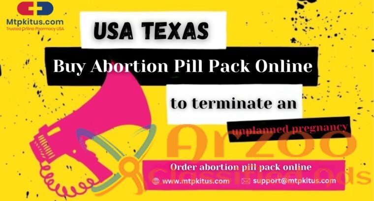 USA Texas : Buy Abortion Pill Pack Online