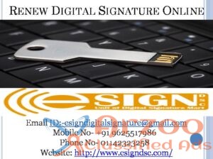 Renew and Updating Digital Signature Online