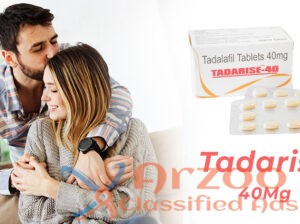 Tadarise 40 Mg (Tadalafil) Tablets Online for ED