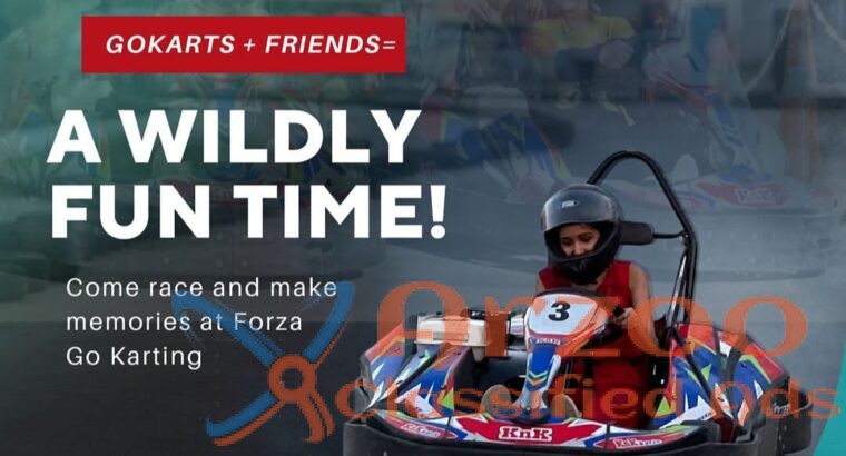 Forza Go Karting, A wildly fun time with friends