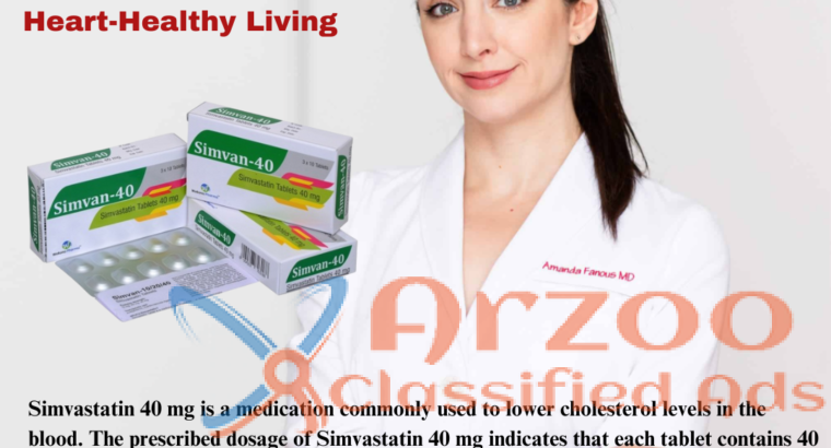 Buy Simvastatin 40 mg Online: Convenient Options