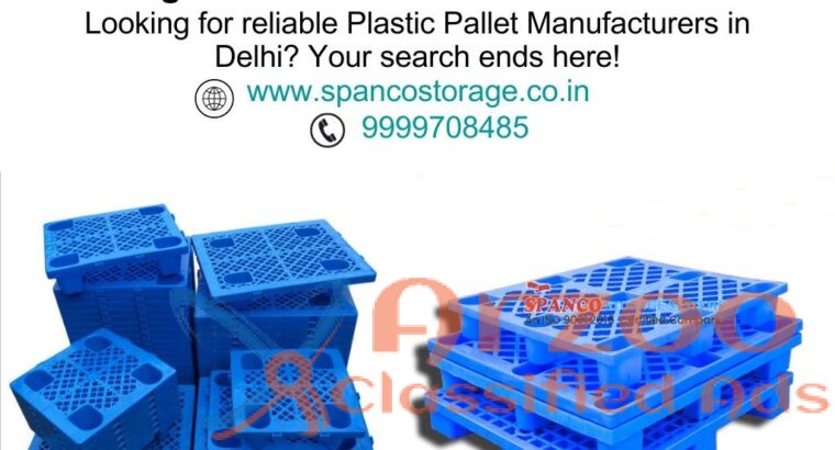 Best Plastic Pallet Manufacturers in Delhi