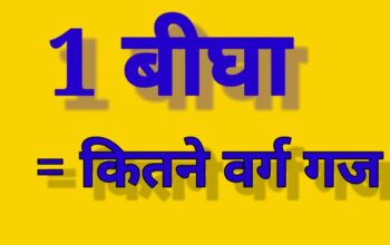 शीर्षक: “1 बीघा में गजों का परिचय: भूमि मापन की सम