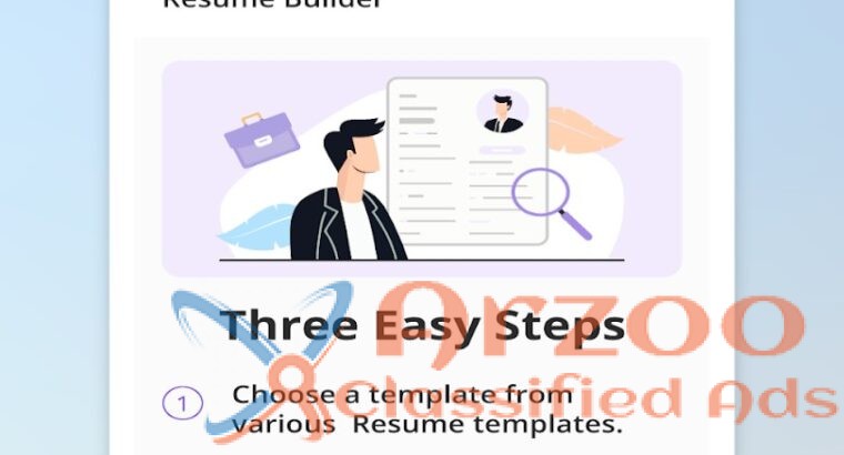 My Resume Builder CV Maker App