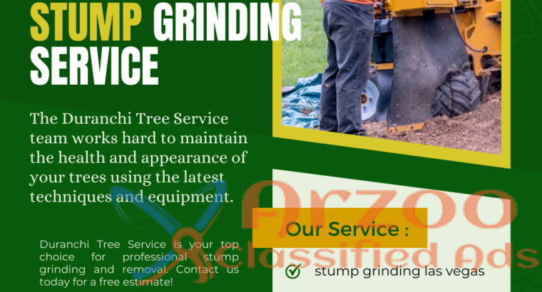 Affordable Stump Grinding & Removal Services