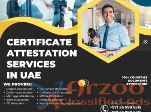Degree certificate attestation services in UAE